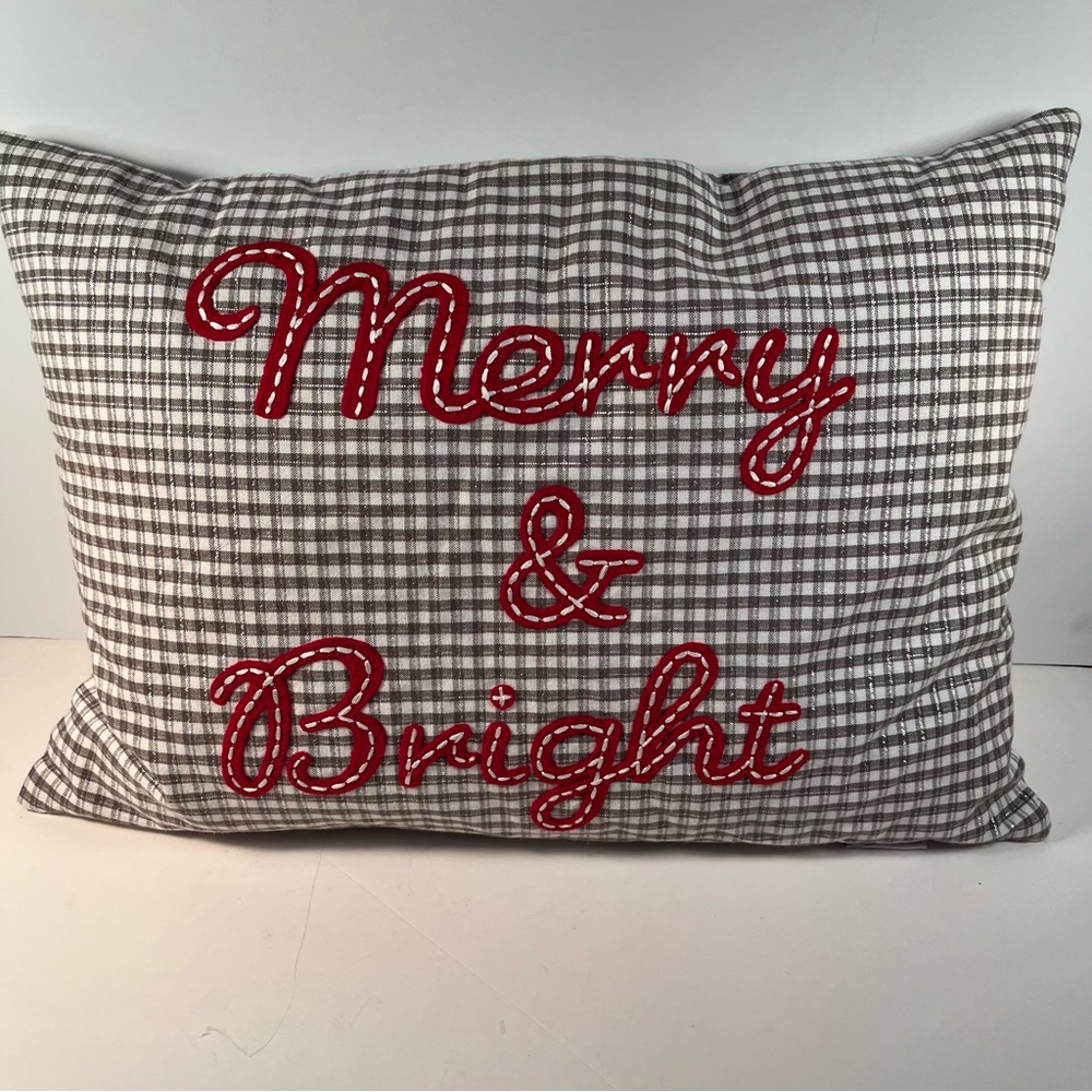 Devi Designs down filled holiday pillow